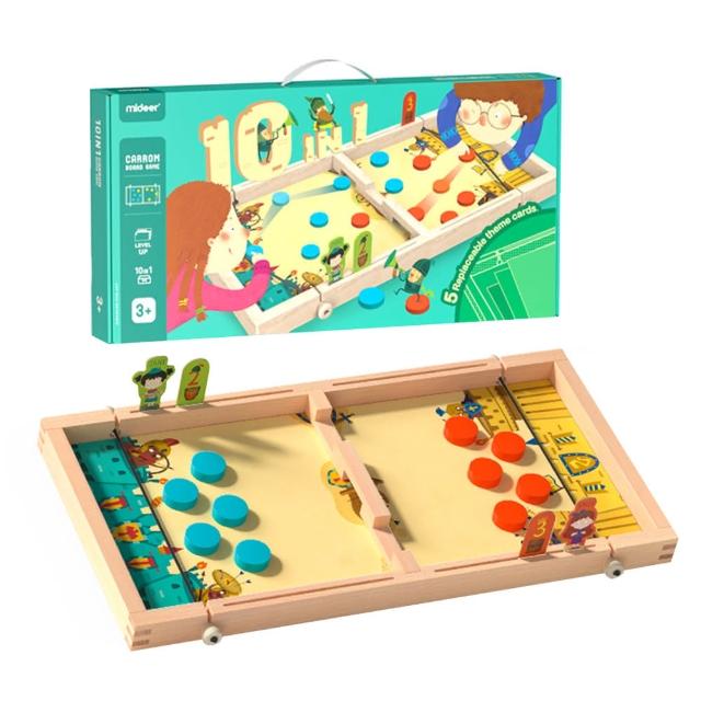MiDeer 10合一彈棋桌遊組