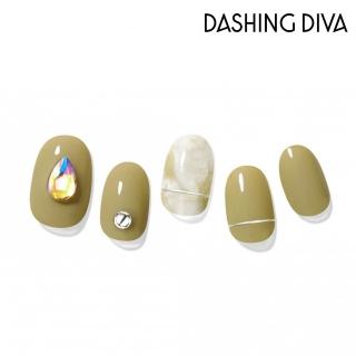【DASHING DIVA】GLOSS頂級凝膠美甲貼 橄欖樹綠