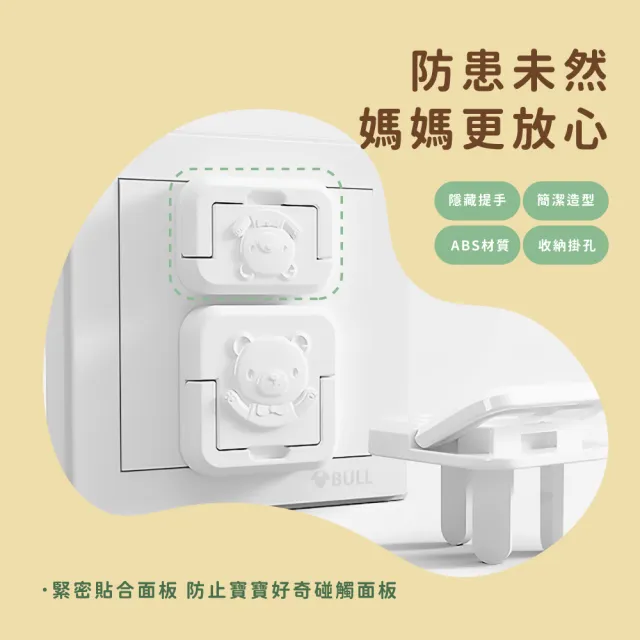 【居家保護王】防觸電安全插座保護蓋-20入(兒童安全 安全蓋 插座蓋 插孔蓋 防塵塞 插座塞 電源安全)