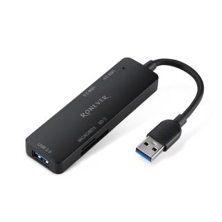 【RONEVER】USB3.0 五合一集線器(PC376)