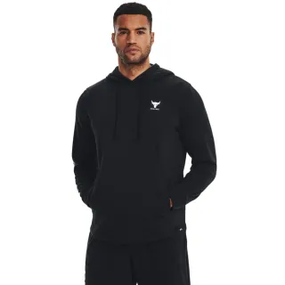 【UNDER ARMOUR】UA官方直營 男 Pjt Rock Terry 長袖帽T _1377428-001(黑)