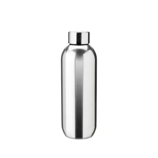 【IUSE】丹麥 Stelton Keep Cool保溫瓶/銀色/600ml(北歐/保溫瓶/隨身瓶)