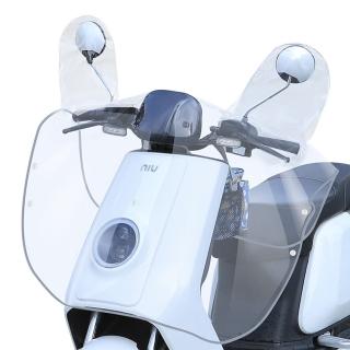 【YORI優裡】全透明機車龍頭罩(儀表板保護套 摩托車半罩 機車龍頭套 機車防雨罩 機車/電動車可用)