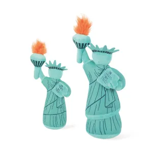 【P.L.A.Y.】環遊勝地-紐約自由女神L(陪伴 解壓 發聲 狗玩具)