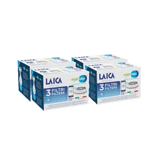 【LAICA 萊卡】Clear 輕巧便攜型淨水瓶濾芯 1.0L(義大利工藝設計)