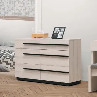 【顛覆設計】絲爾瑪3.7尺六斗櫃