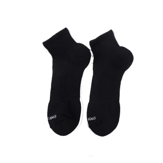 【KUNJI】12双 超強除臭襪-幻彩高船型機能襪-工研院抗菌棉紗(12雙 女款-W023黑色)