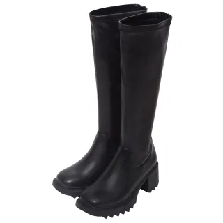 【Ann’S】告別小腿肌-還你瘦瘦腿超彈性直腿及膝靴7cm(黑)