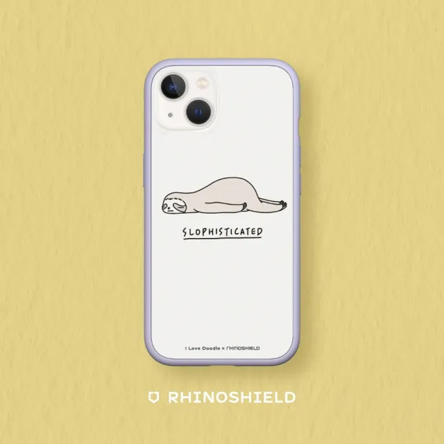 【RHINOSHIELD 犀牛盾】iPhone 12 mini/12 Pro/Max Mod NX手機殼/I Love Doodle-樹懶(I Love Doodle)