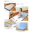 【LooCa】吸濕排汗5cm透氣兩用輕便式床墊-單人3尺(共2色)