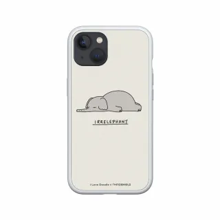 【RHINOSHIELD 犀牛盾】iPhone 13 mini/13 Pro/Max Mod NX手機殼/I Love Doodle-大象(I Love Doodle)