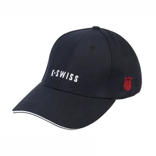 【K-SWISS】運動棒球帽 Cotton Cap-黑(C3275-008)