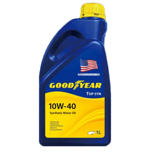 【GOODYEAR 固特異】機油_GOODYEAR 10W40 TOP SYN 1L_整箱12瓶(車麗屋)
