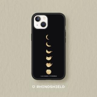 【RHINOSHIELD 犀牛盾】iPhone 12 mini/Pro/Max Mod NX手機殼/I Love Doodle-貓咪月象-黑(I Love Doodle)