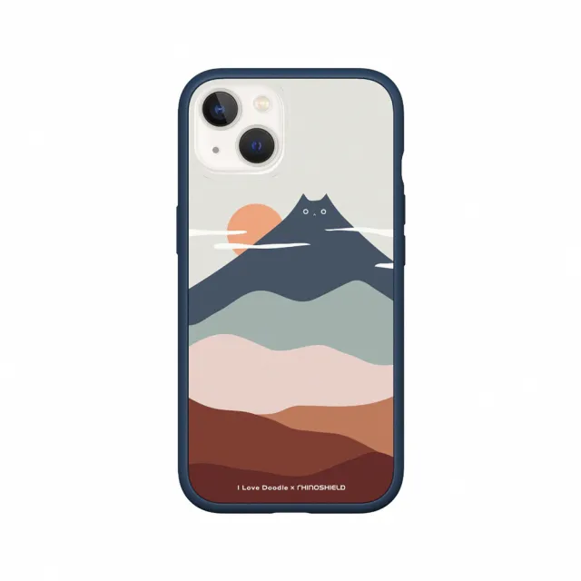 【RHINOSHIELD 犀牛盾】iPhone 12 mini/12 Pro/Max Mod NX手機殼/I Love Doodle-貓咪山(I Love Doodle)