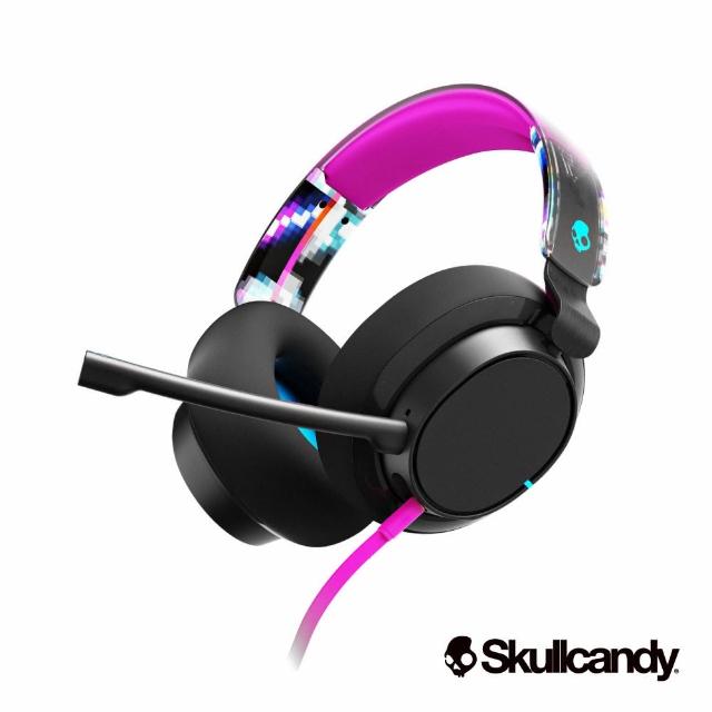 【Skullcandy】SLYR Pro 史萊爾 電競有線耳機-黑色(332)