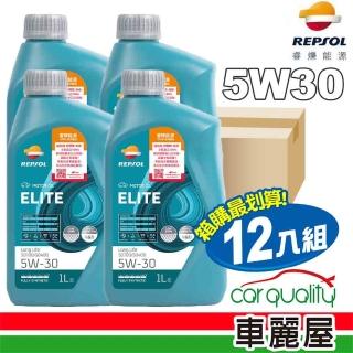【力豹仕】機油 力豹仕 5W30 LONG LIFE 504/507超長效汽柴1L 整箱12瓶(車麗屋)