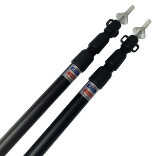 【kurumapop】露營天幕桿伸縮固定器兩入 贈收納袋(鋁合金營柱/帳篷支架)