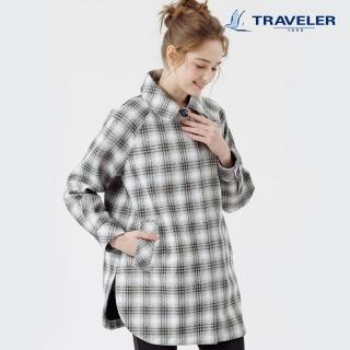 【TRAVELER 旅行者】女款Soft Shell防風潑水保暖外套 222TR209(防風/防潑水/保暖外套)