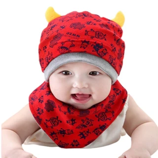 【PS Mall】寶寶童帽 小怪獸嬰兒帽 2入(J1881)