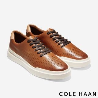 【Cole Haan】GP RALLY LASER CUT SNEAKER 雷射雕孔 真皮休閒運動鞋 男鞋(C31218)