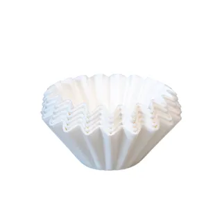 【Matrix】155蛋糕型咖啡濾紙-白色-100入(適用OREA Kalita Tiamo Timemore Brewista蛋糕濾杯)