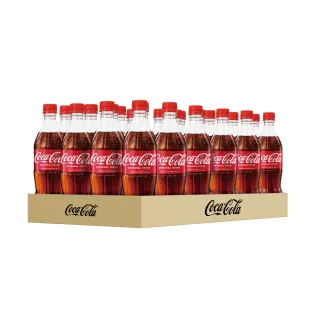 福利品【Coca-Cola 可口可樂】寶特瓶600ml x24入/箱