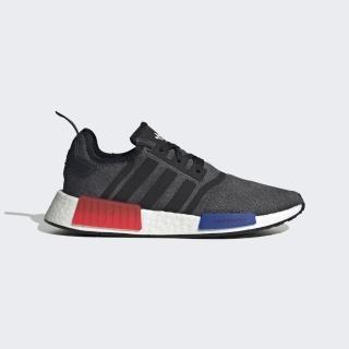【adidas 愛迪達】NMD R1 男女 休閒鞋 運動 經典 襪套式 彈力 避震 三葉草 愛迪達 黑紅藍(HQ4452)