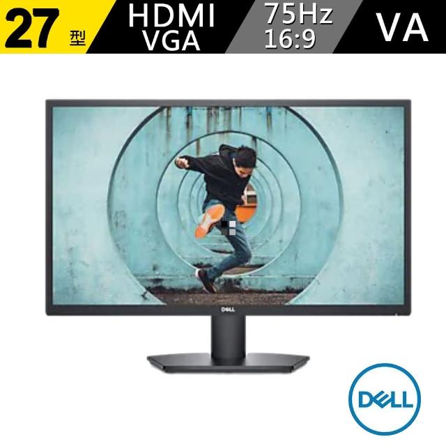 【DELL 戴爾】SE2722H-4Y 27型 VA 薄邊框電腦螢幕-四年保固(FreeSync/75Hz/TUV護眼)