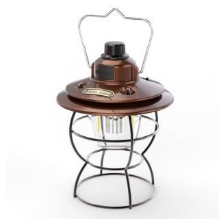 【May Shop】懷舊復古手提露營燈 多功能行動電源 戶外燈帳篷燈(led充電式)