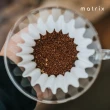 【Matrix】155蛋糕型咖啡濾紙-白色-50入(適用OREA Kalita Tiamo Timemore Brewista蛋糕濾杯)