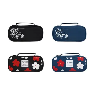 【珠友】雙層上翻筆袋(文具袋/鉛筆袋/鉛筆盒/筆袋)