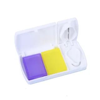 【康活】簡易藥盒切藥器 切藥盒 分藥盒(切藥器/藥品分切/隨身藥盒)