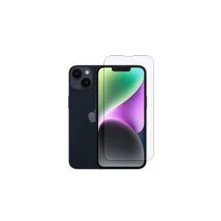 【MK馬克】Apple iPhone 14 Plus 高清防爆透明非滿版鋼化保護貼