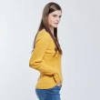 【NAUTICA】女裝 休閒簡約修身針織衫(芥黃色)