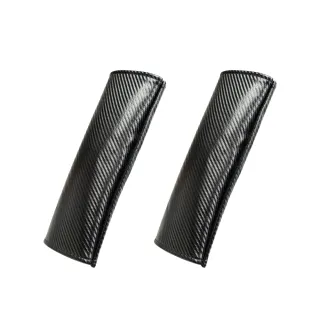 【ANBORTEH 安伯特】碳纖魂動 安全帶護套-2入(汽車安全帶 護套)