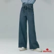【BRAPPERS】女款 Boy friend系列-高腰全棉寬褲(淺藍)