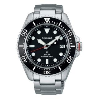 【SEIKO 精工】PROSPEX DIVER SCUBA 水鬼太陽能200米潛水錶/42.8mm(V157-0DP0D SNE589P1)