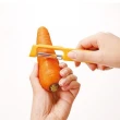 【日物販所】日本MARNA直立式削皮器 1入組(削皮器 水果刀 去皮刀 優質刀片 輕鬆去皮 施力好握)