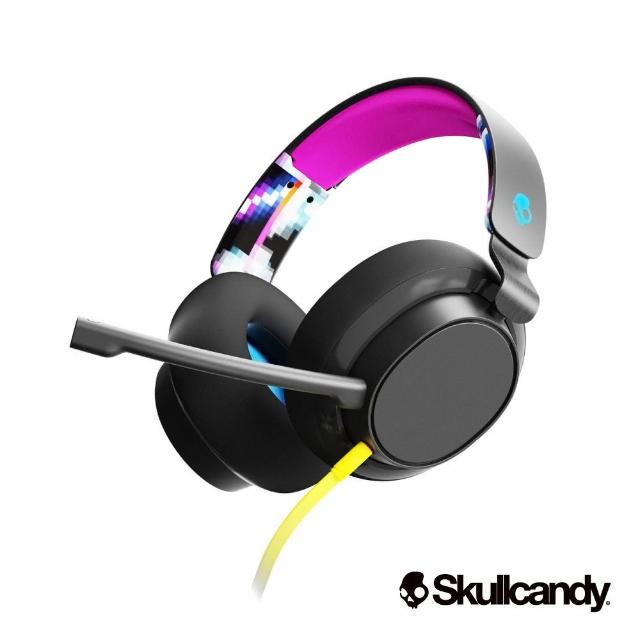 【Skullcandy】SLYR 史萊爾 電競有線耳機-黑色(330)