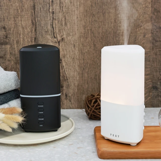 hoi!LAB hoi超音波燭光氛圍水氧機+精油20ml*2