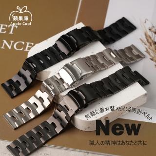 【蘋果庫Apple Cool】輕量鏤空鈦錶帶 Apple Watch 38/40/41/42/44/45/46/49mm