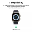 【Ringke】Apple Watch Ultra 49mm Fusion X Guard 運動型保護殼+錶帶組 黑 白(Rearth 保護套)