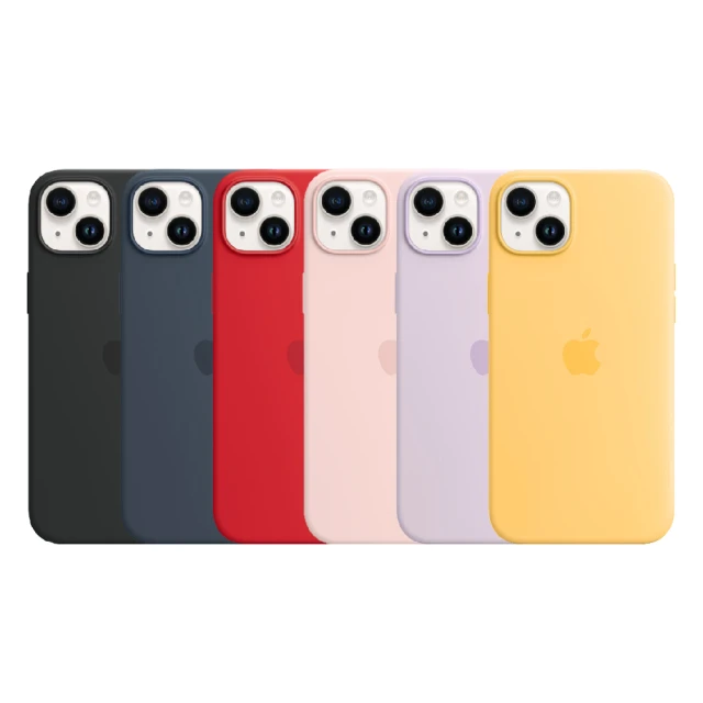 【Apple 蘋果】原廠 iPhone 14 Plus MagSafe Silicone Case 矽膠保護殼