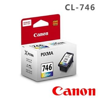 【Canon】官方直營 CL-746 日本製原廠原裝 彩色墨水匣(適用IP2870/MG2470/MG2970/MX497)