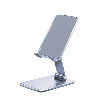 【HongXin】升級版 折疊鋁合金手機平板支架 桌面平板手機支架(鋁合金 平版支架 手機支架 平板 手機座)
