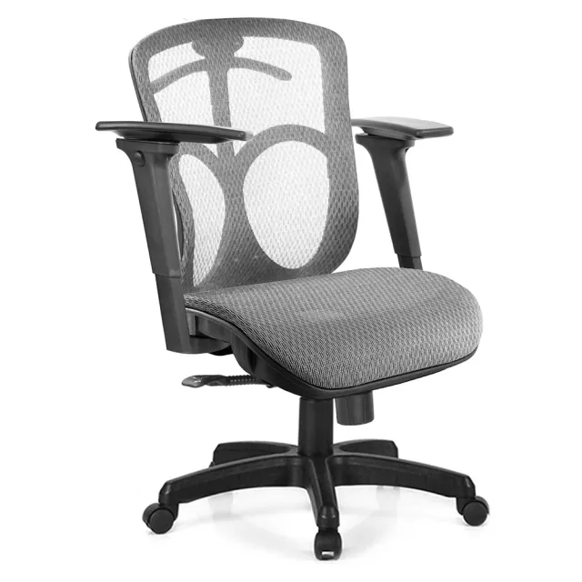 【GXG 吉加吉】短背全網 電腦椅 3D後靠扶手(TW-091 E9M)