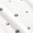【EDWIN】江戶勝 男裝  滿版印花短袖T恤(米白色)