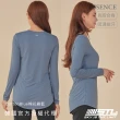 【STL】yoga ESSENCE LS 韓國瑜珈 運動機能 本質合身長版蓋臀長袖上衣(CottonBlue棉花霧藍)