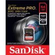 【SanDisk 晟碟】64GB 200MB/s Extreme Pro SDXC SD UHS-I V30 U3 記憶卡(平輸)